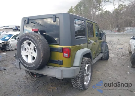 2008 Jeep Wrangler Unlimited X from USA, damaged, VIN 1J4GA39108L518445